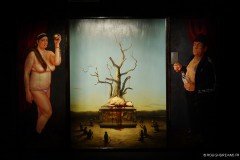 Martin Wittfooth et Jean Labourdette - "The Adoration of the Mystic Lamb", août 2013 Martin Wittfooth et Jean Labourdette - "The Adoration of the Mystic Lamb"