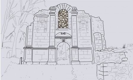 Dessin préparatoire - Arantèle - Nastasja DUTHOIS, juin 2015 Dessin préparatoire - Arantèle - Nastasja DUTHOIS