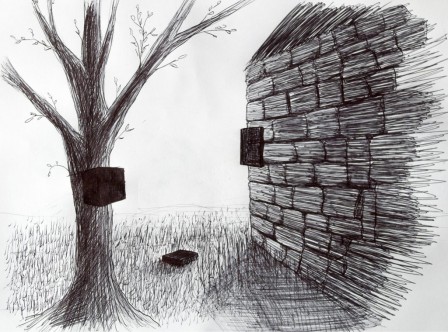 Dessin préparatoire - Soustractions - Thomas DAVELUY, juin 2015 Dessin préparatoire - Soustractions - Thomas DAVELUY